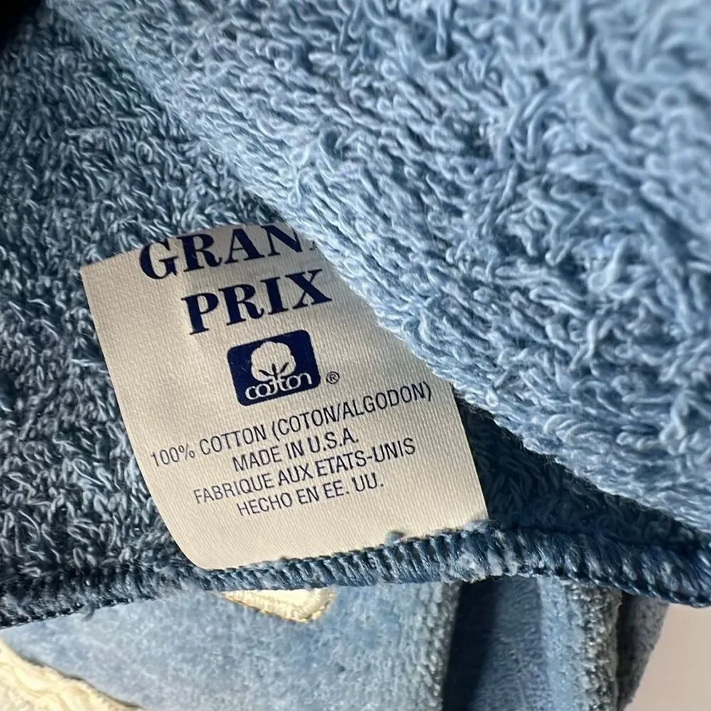 Grand Prix Country Blue 3 Piece Towel Set Sea Shells, Fan Nwot
